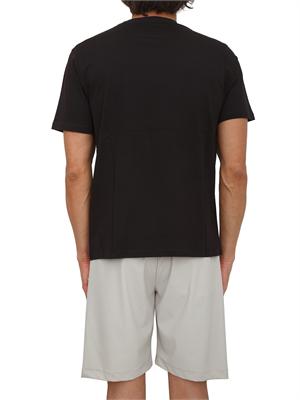 C.P. COMPANY T-shirt CP Company in cotone nero con logo in UOMO