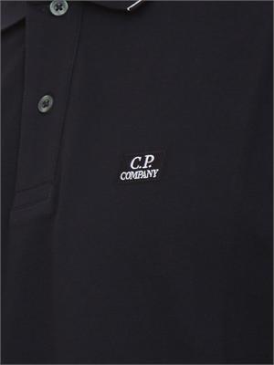 Polo C.P. Company in cotone blu in UOMO