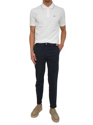 Polo C.P. Company in cotone bianco in UOMO