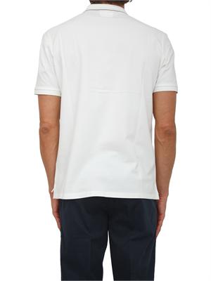 Polo C.P. Company in cotone bianco in UOMO