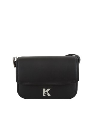 K.LAGERFELD Camera bag Karl Lagerfeld in ecopelle nera in DONNA