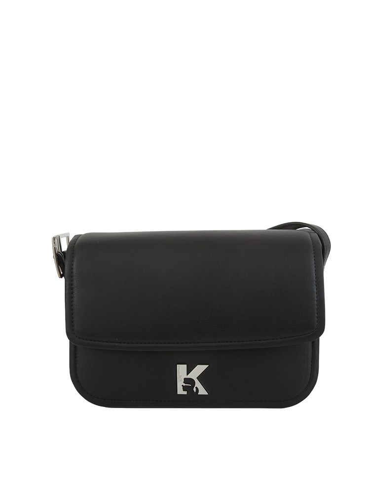 K.LAGERFELD Camera bag Karl Lagerfeld in ecopelle nera