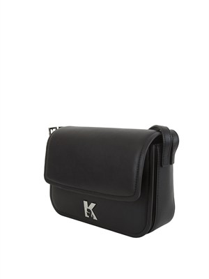 K.LAGERFELD Camera bag Karl Lagerfeld in ecopelle nera in DONNA
