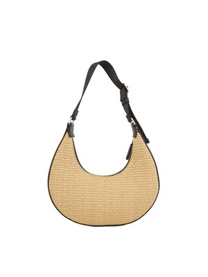 K.LAGERFELD Borsa hobo Karl Lagerfeld Jeans intrecciata beige in DONNA