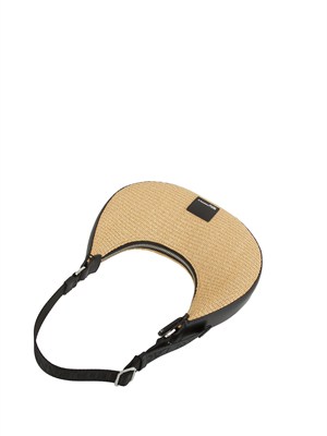 K.LAGERFELD Borsa hobo Karl Lagerfeld Jeans intrecciata beige in DONNA