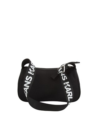 BORSA A SPALLA K.LAGERFELD NERO in DONNA