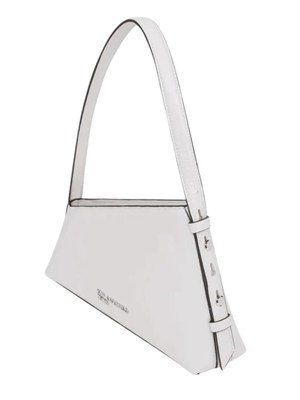 K.LAGERFELD Borsa geometrica Karl Lagerfeld Jeans in pelle bianca in DONNA