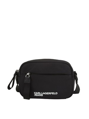 K.LAGERFELD Borsa a tracolla Karl Lagerfeld Jeans in tessuto nero in DONNA