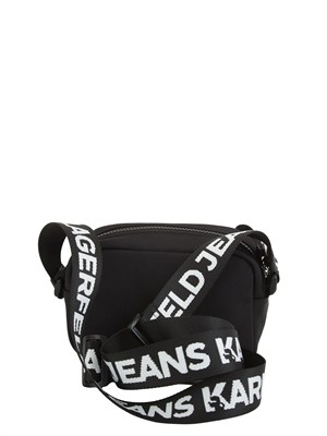 K.LAGERFELD Borsa a tracolla Karl Lagerfeld Jeans in tessuto nero in DONNA