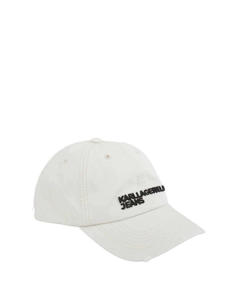 K.LAGERFELD Cappello Karl Lagerfeld Jeans grigio ghiaccio