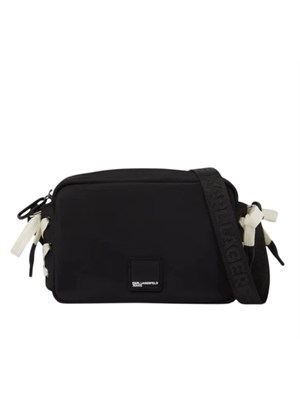 K.LAGERFELD Borsa nera Karl Lagerfeld Jeans in nylon in DONNA