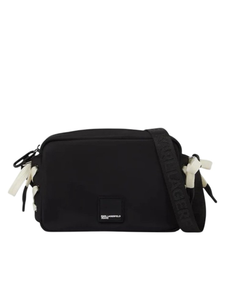 K.LAGERFELD Borsa nera Karl Lagerfeld Jeans in nylon