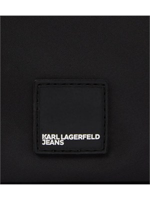K.LAGERFELD Borsa nera Karl Lagerfeld Jeans in nylon in DONNA