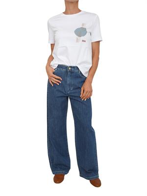 'S MAX MARA Jeans SMMZEUS Max Mara 'S in denim indaco in DONNA