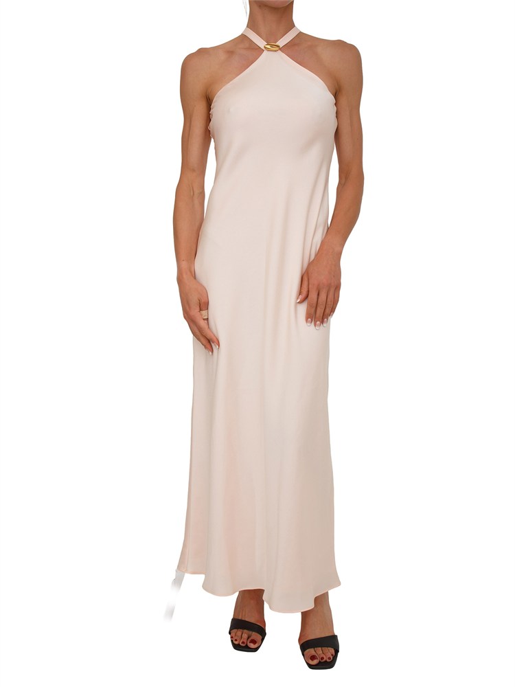Abito MSEGHIOTTO Max Mara Studio satin fluido rosa