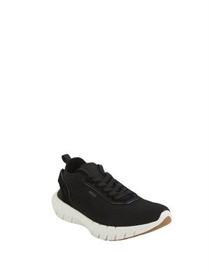 Sneakers nere BOSS uomo con tomaia in maglia in UOMO