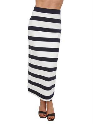 Gonna righe blu MMLRIVIERA Max Mara MM in misto viscosa in DONNA