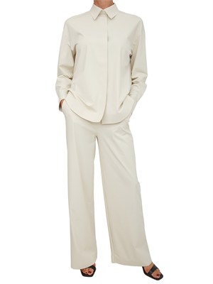 Camicia MMLBAITA Max Mara MM in tessuto tecnico avorio in DONNA