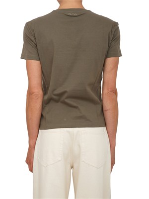 'S MAX MARA T-shirt SMMBELLA Max Mara 'S in cotone verde in DONNA