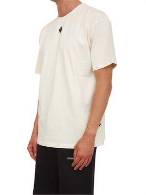 T-shirt beige County of Milan in cotone in UOMO