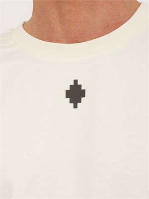 T-shirt beige County of Milan in cotone in UOMO