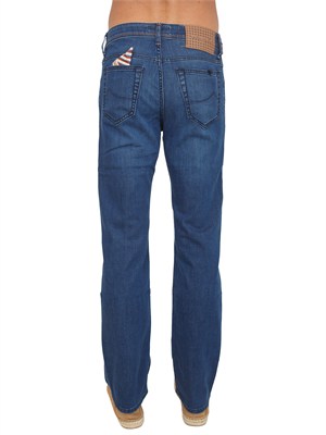 Jeans Luis Jacob Cohen in denim comfort blu sabbiato in UOMO