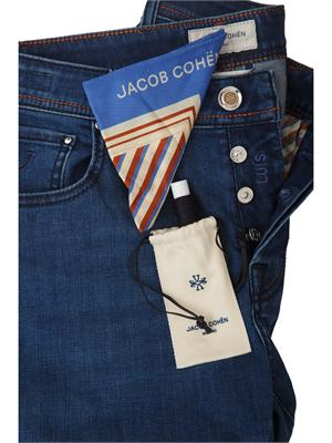 Jeans Luis Jacob Cohen in denim comfort blu sabbiato in UOMO