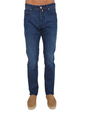 Jeans Bard Jacob Cohen uomo denim blu no-stone in UOMO