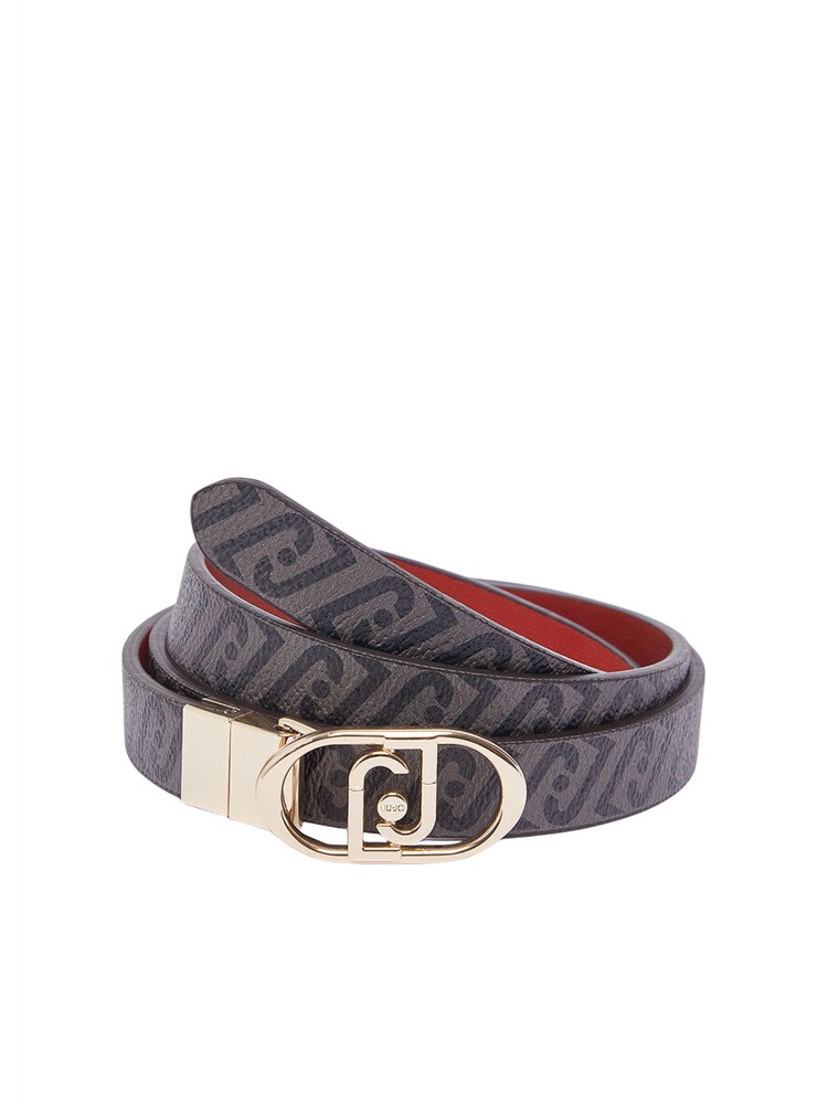 Cintura reversibile Liu Jo donna ecopelle marrone