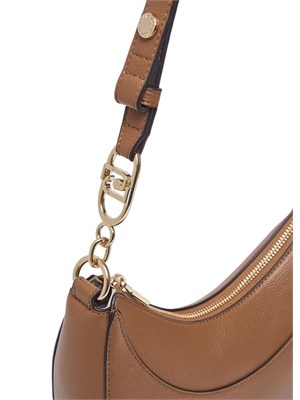 Borsa hobo media Liu Jo in ecopelle cuoio in DONNA