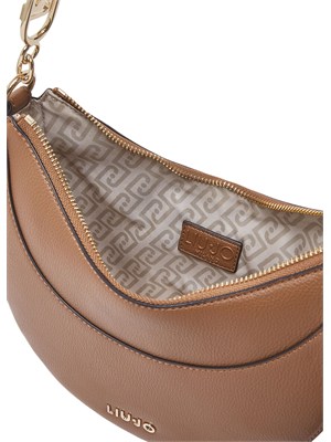 Borsa hobo media Liu Jo in ecopelle cuoio in DONNA