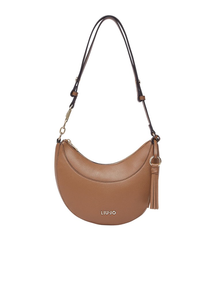 Borsa hobo media Liu Jo in ecopelle cuoio