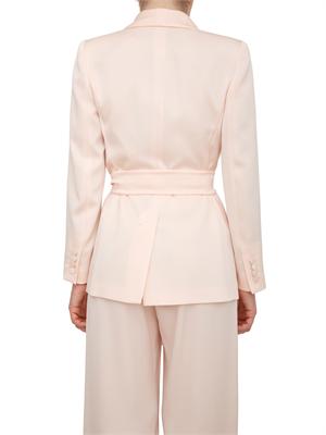 Giacca MSEDOPPIA Max Mara Studio in satin rosa cipria in DONNA