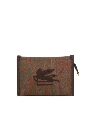 Borsa pouch Etro donna Paisley jacquard in DONNA