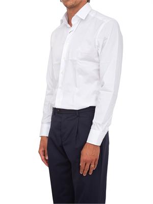 Camicia Etro uomo in cotone bianco in UOMO
