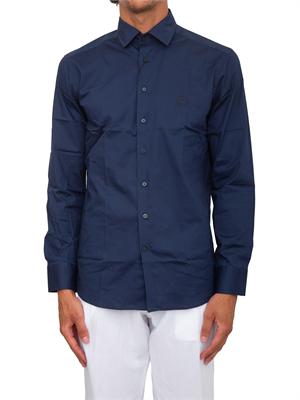 Camicia Etro uomo in cotone blu in UOMO