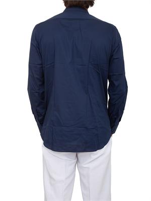 Camicia Etro uomo in cotone blu in UOMO