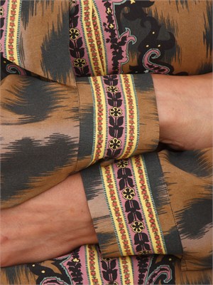 Camicia Etro donna in viscosa animalier in DONNA