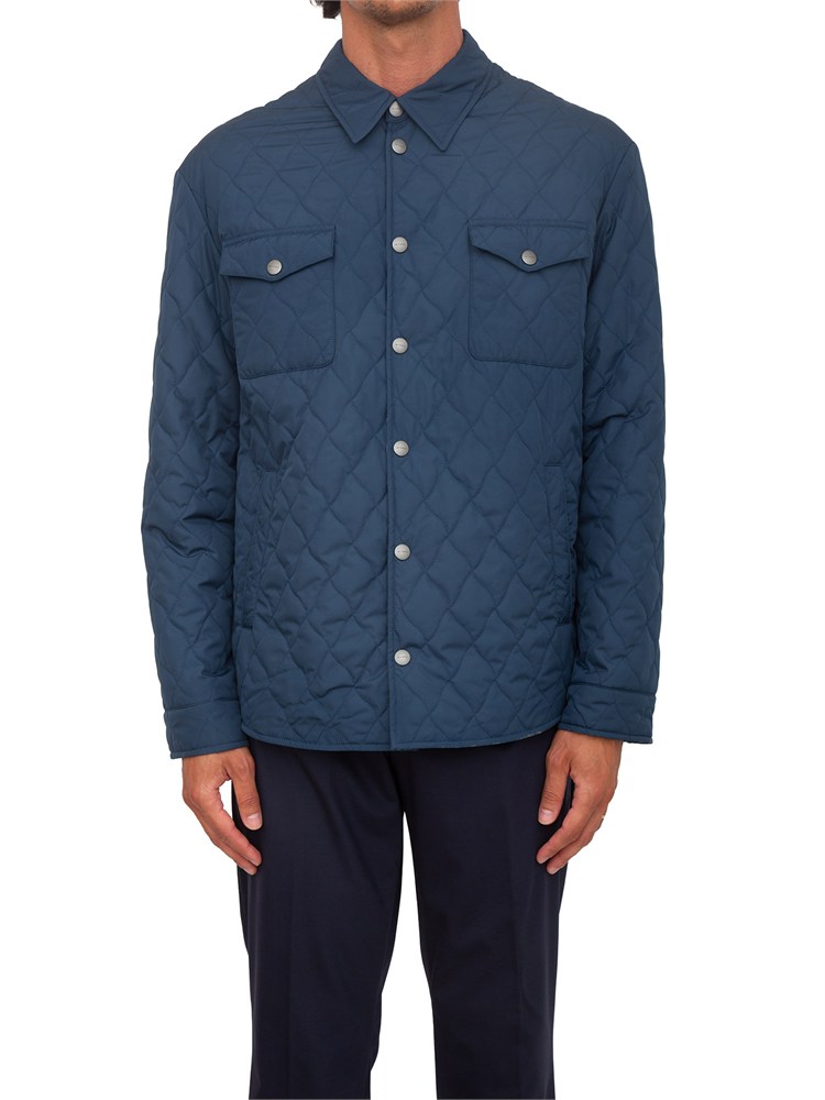 Giubbino Etro uomo in tessuto blu