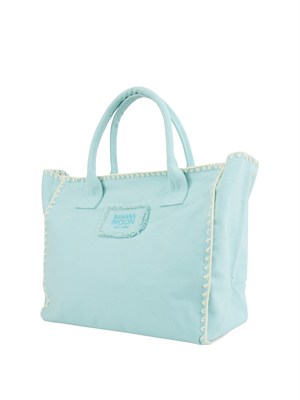Borsa shopper Banana Moon cotone acquamarina in DONNA