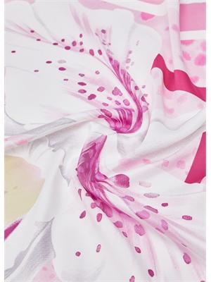 Foulard rosa Liu Jo donna stampa fiore in DONNA