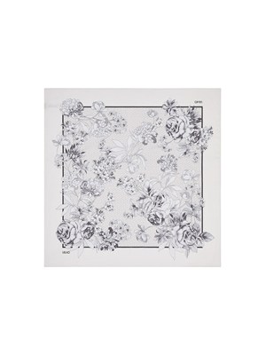 Foulard grande Liu Jo donna bianco e nero in DONNA