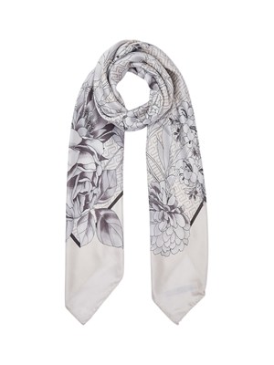 Foulard grande Liu Jo donna bianco e nero in DONNA