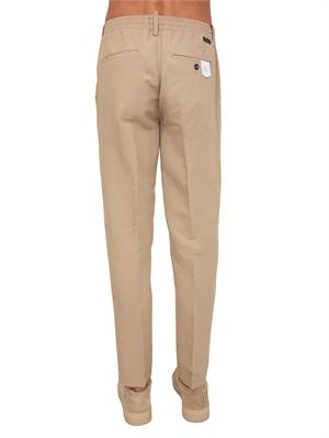 Pantalone Picasso Siviglia uomo misto viscosa e lino beige in UOMO