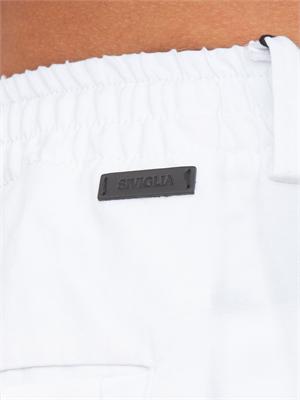 Pantalone Picasso Siviglia uomo misto viscosa e lino bianchi in UOMO