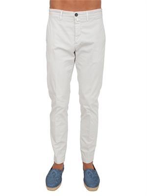 Pantaloni Siviglia uomo in cotone grigio ghiaccio in UOMO