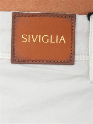 Pantaloni Siviglia uomo in cotone grigio ghiaccio in UOMO