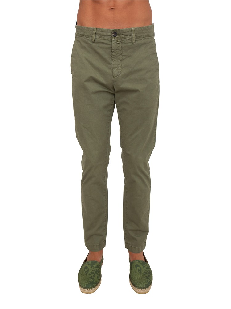 Pantaloni Siviglia uomo in cotone verde