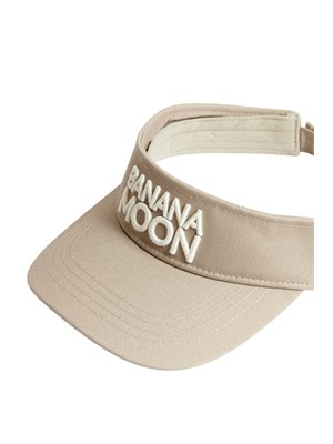 Visiera Banana Moon in cotone tortora in DONNA