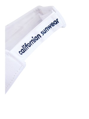 Visiera Banana Moon in cotone bianco in DONNA